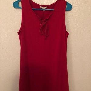 Simple Red Dress